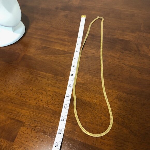 Vintage Gold Tone Long Chain. - Picture 8 of 12